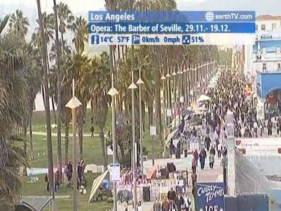 Honolulu - USA, Brussels - Belgium, Nouméa - New Caledonia, Los Angeles - USA, Washington - USA, New York - USA, Sydney - Australia