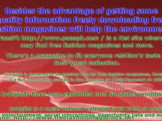 Free Fashion Magazines