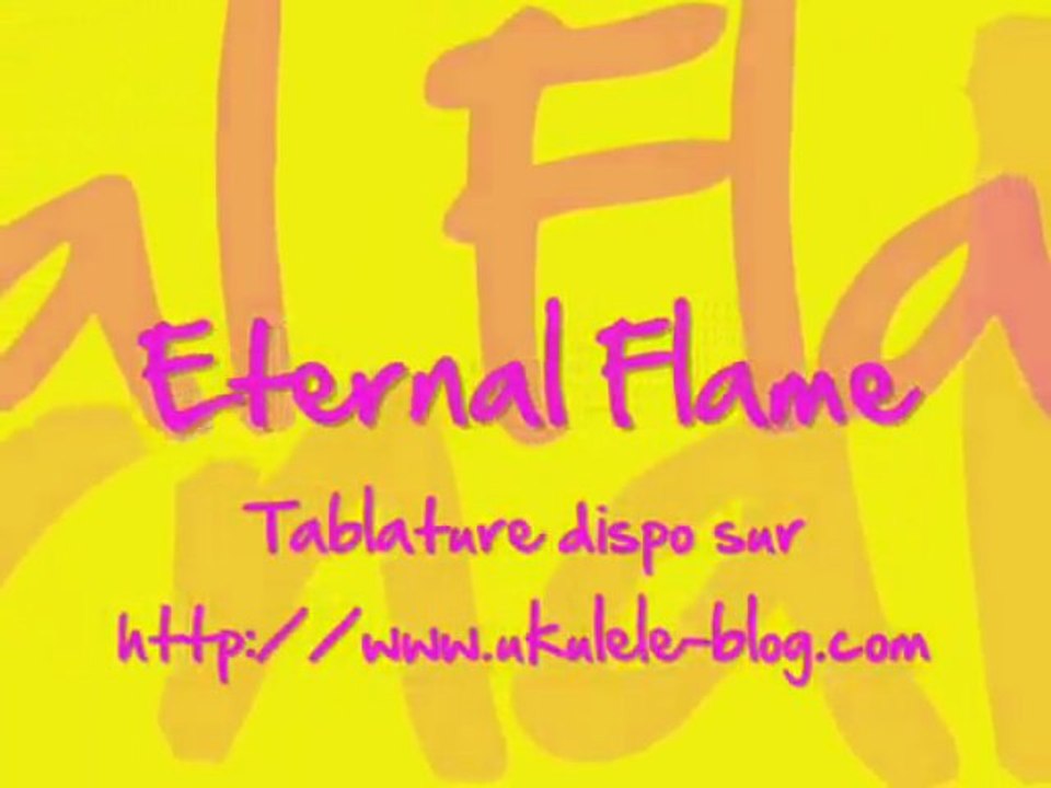 The Bangles - Eternal Flame Ukulele Cover