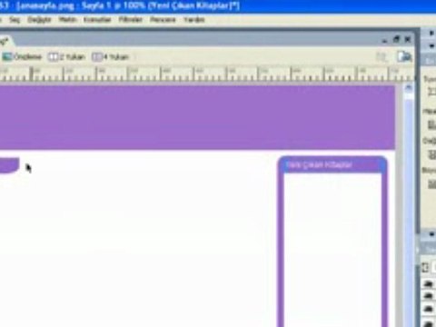 FireWorks CS3 Görsel Eğitim Videoları alintiyap.net