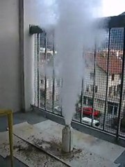 Sbec Labs - Fumigène à permanganate / peroxyde d'hydrogène 2