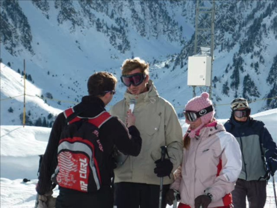 GlissNews NRJ Pyrénées à Cauterets !