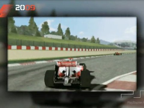 F1 2009 PSP launch trailer