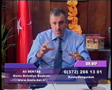 KOZLU BELEDİYESİ BAŞKANI ALİ BEKTAŞ