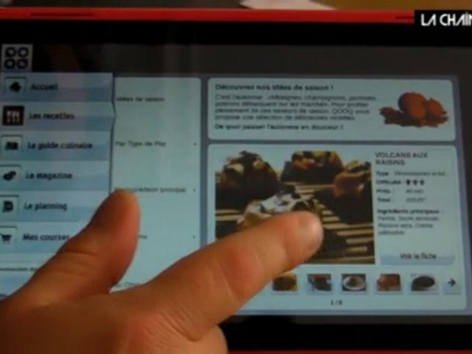 Qooq, l'ordinateur de cuisine pour épicuriens