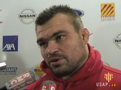 Les réactions d'après match USAP MHRC