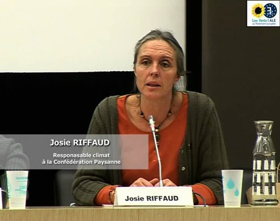 Josie Riffaud 2/2 au Forum Copenhague d'Europe Ecologie