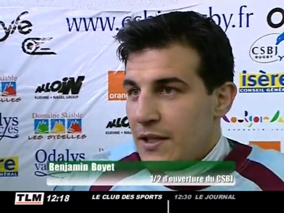 Rugby Top14  : Bourgoin enfin victorieux !