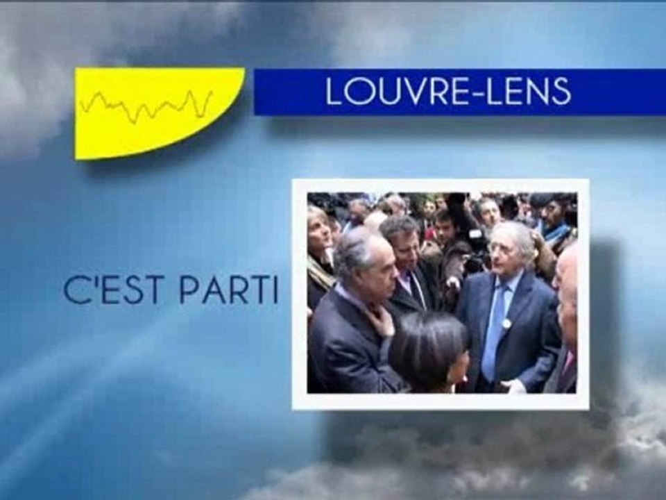 Louvre Lens Premiere Pierre  - journal du vendredi 4-12  part 2 télé gohelle