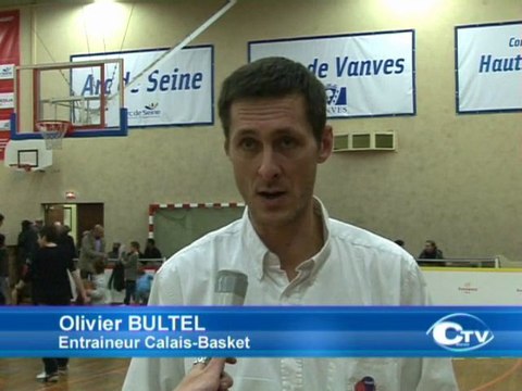 Basket : Calais basket s'incline de 2 points à vanves