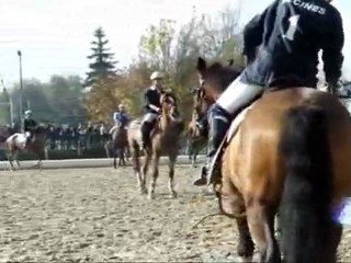 video horse ball loire premier match a meribel