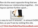 How To Get Him / Her Back - Amazing Tips To Win Your Ex Back