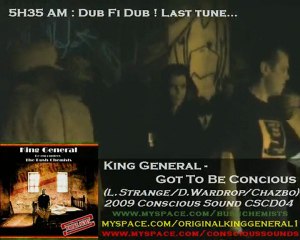 Bush Chemists : King General - Got To Be Concious(live 2009)