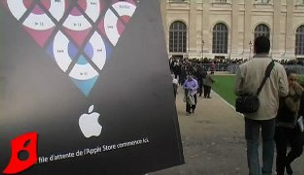 Ouverture de l'Apple Store du Louvre