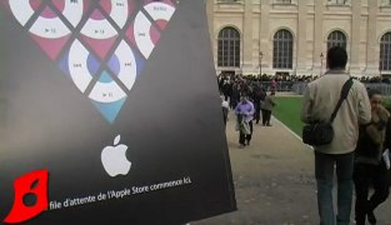 Ouverture de l'Apple Store du Louvre
