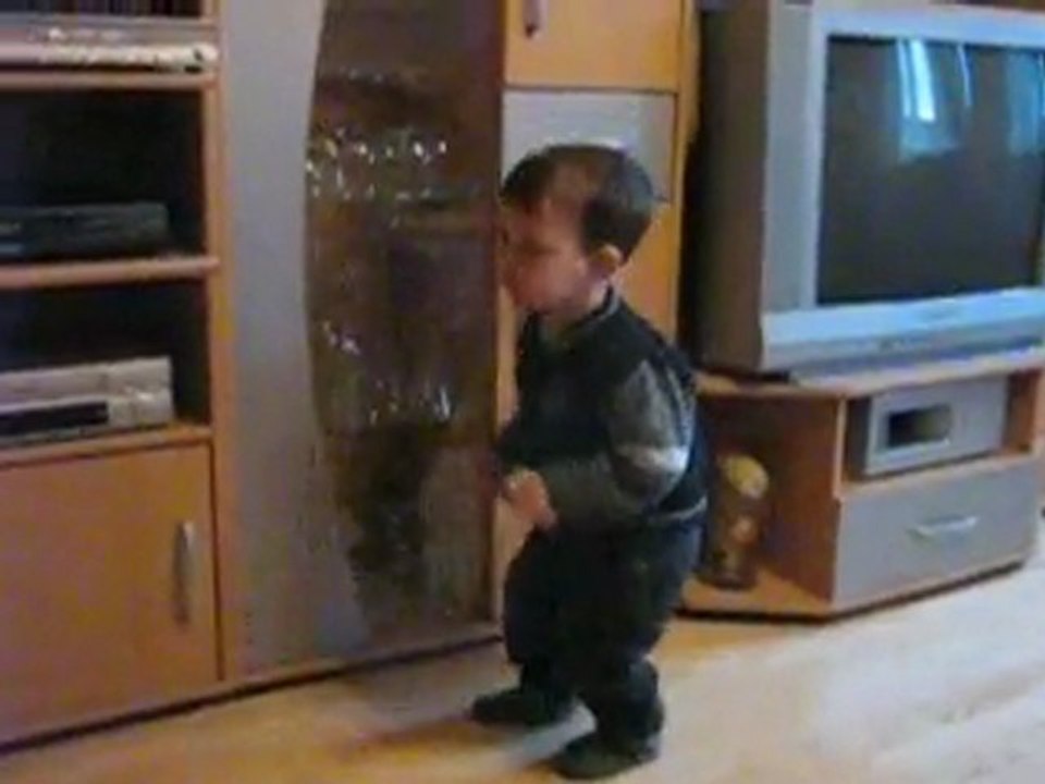 Dancing, jumping in circles...