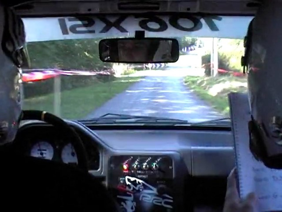 es 3 rallye de boulogne 2009 becart loock 106 xsi f212