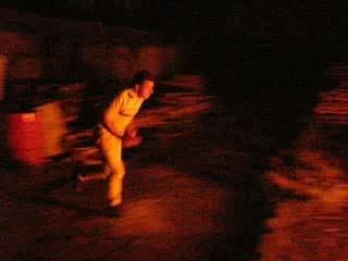 saut sur le feu quentin