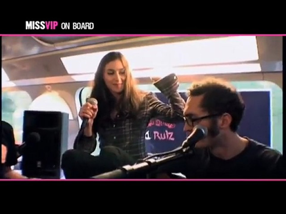 Olivia Ruiz en concert à bord d'iDTGV