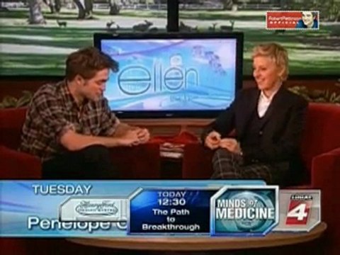 Robert pattinson chez Ellen Degeneres VOSTFR