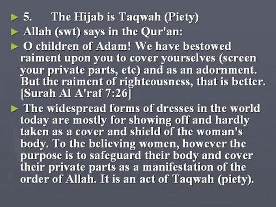 Hijab Importance for Women