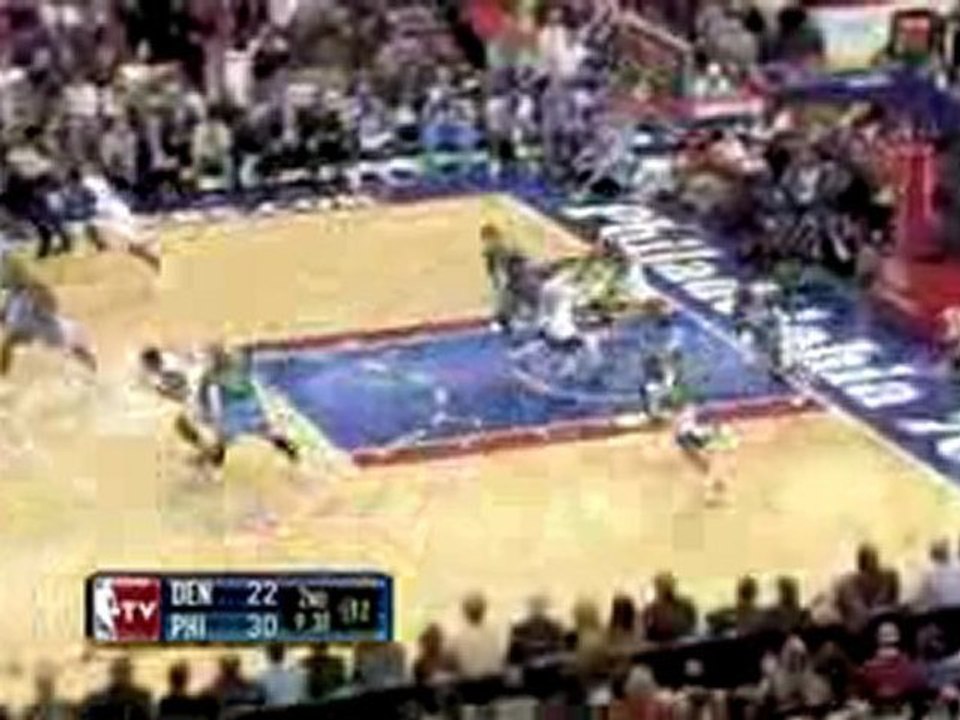 NBA Samuel Dalembert throws Ty Lawson's shot straight back t