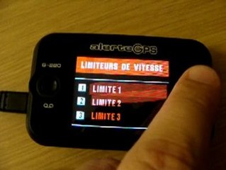 Alerte GPS G220 Le test