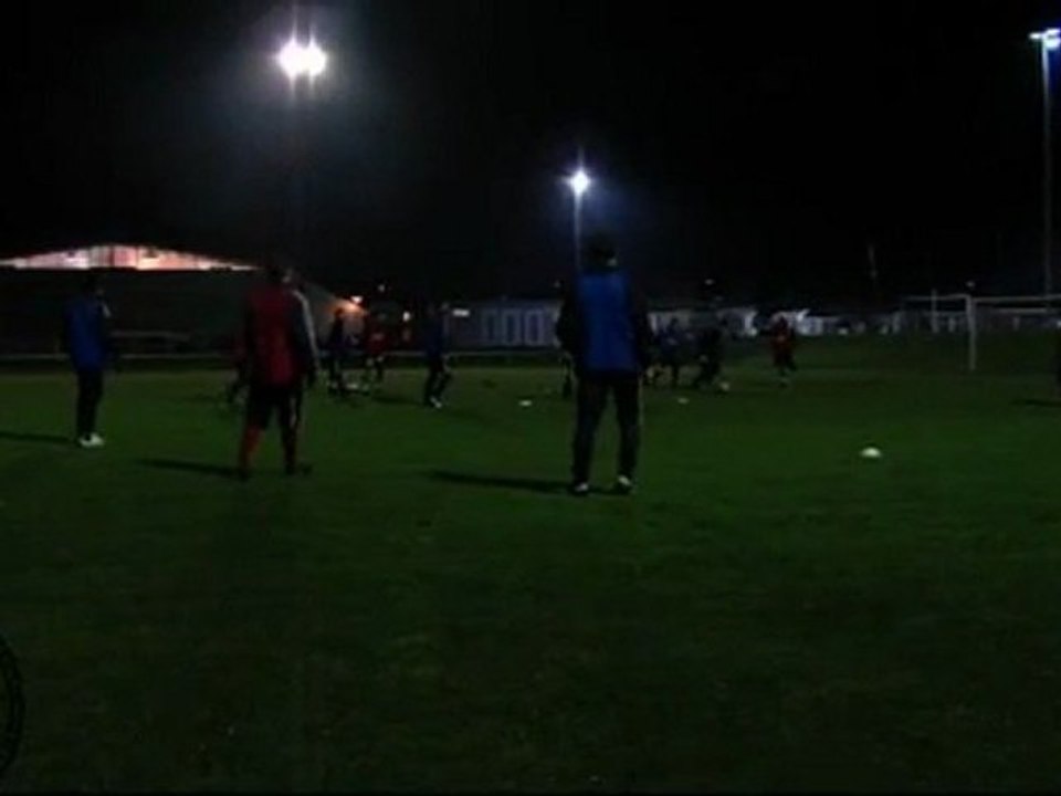 Football CFA : Entraînement avec les Herbiers