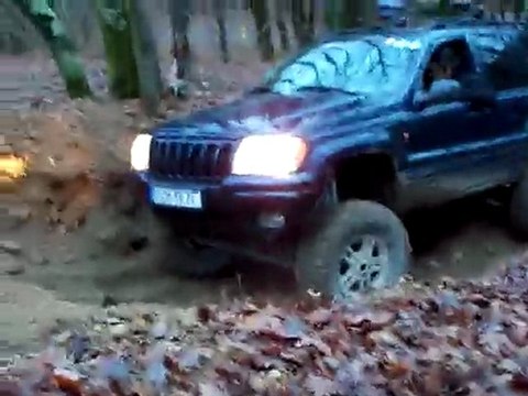 telethon 2009 jeep WJ dans la montée impossible 2/2