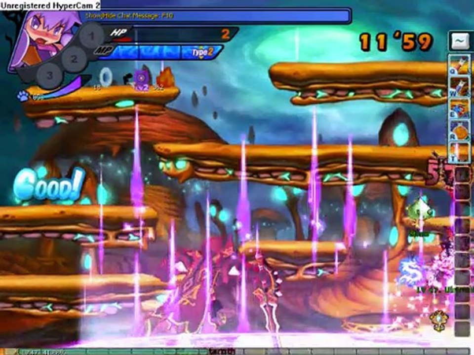 Grand Chase - Valstrath RUSH Arme solo mage lvl 47 part 2