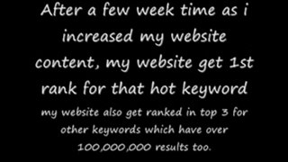How My New Website Ranked 4th Out Of 134,000,000 Results