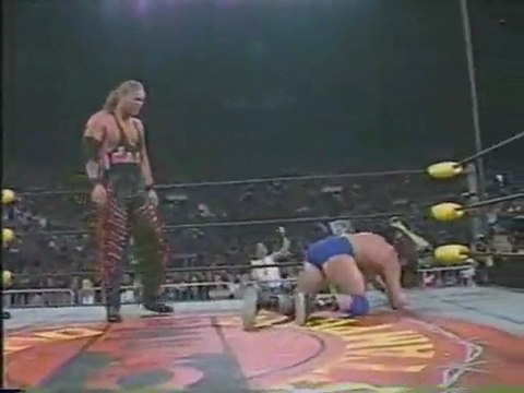 Hulk Hogan & Kevin Nash vs. Giant & Roddy Piper-Bat Match