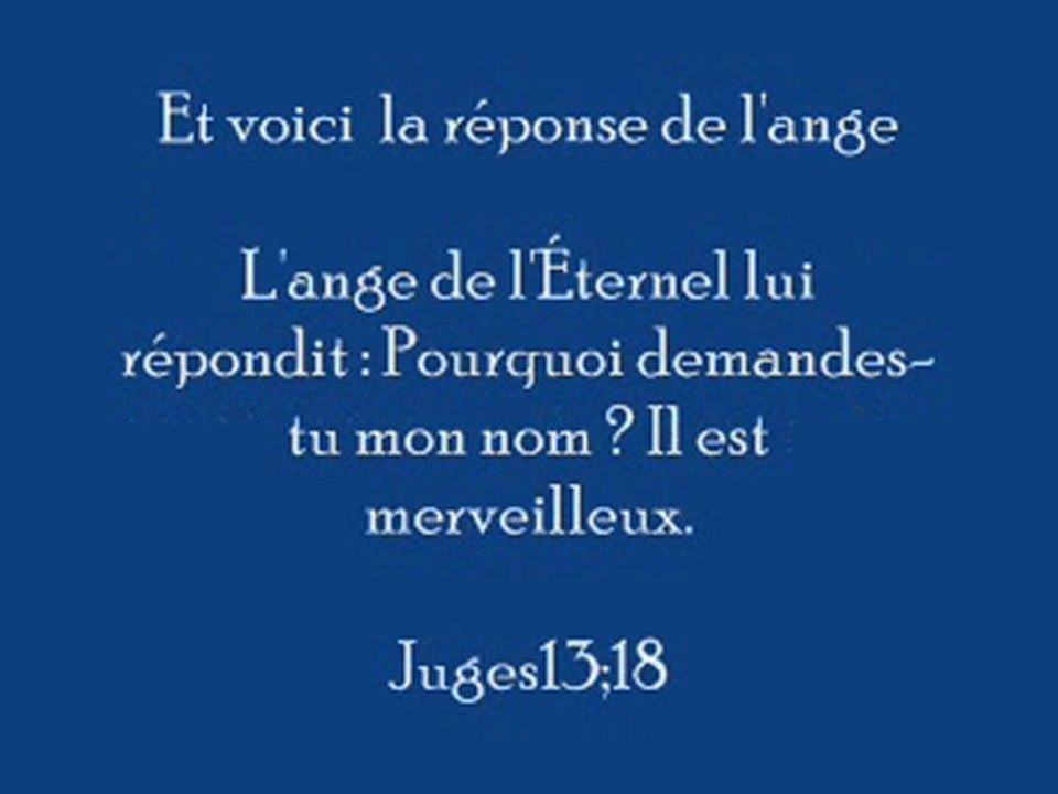 L'ange de l'Eternel