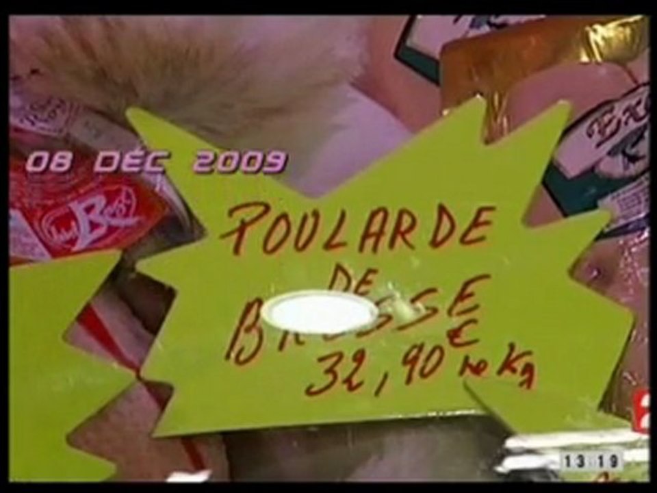 les px agricoles baissent pas pour le conso news FR2 081209