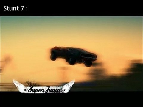 Burnout Paradise , séquence de stunt (changement de profil!)