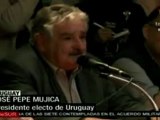 Llama Jose Mujica a luchar sin odio