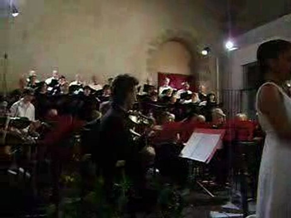 Concert au Domaine de la Tour à Nébian le 28 juin 2009