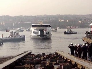 Hasköy Motorunun suya indirilişi