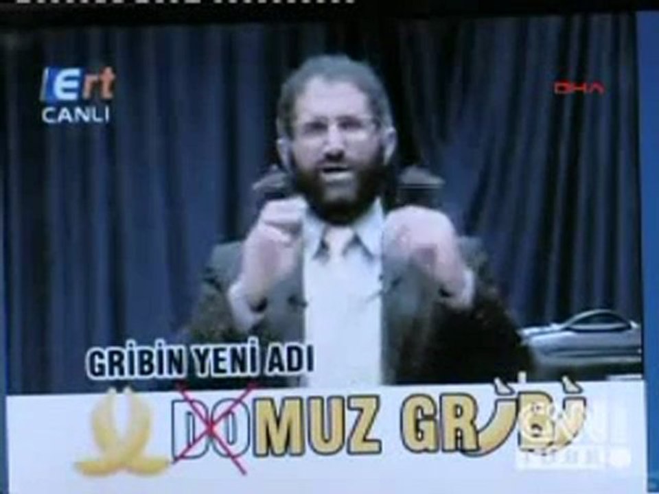 İMAMDAN DOMUZ GRİBİ AÇILIMI: MUZ GRİBİ