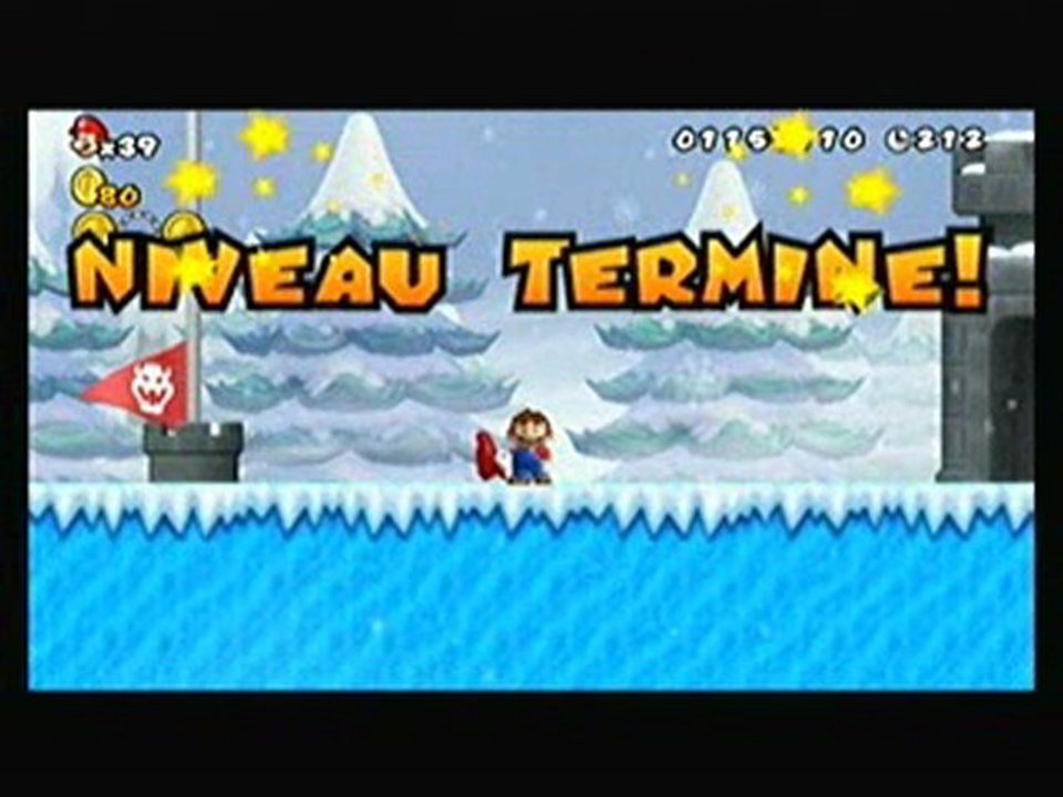New Super Mario Bros.Wii W.T 6 Le niveaux de la mort qui tue