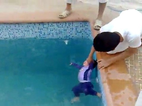 Parent Pushes 2 y.o Into Pool... Laughs [Discretion Advised]