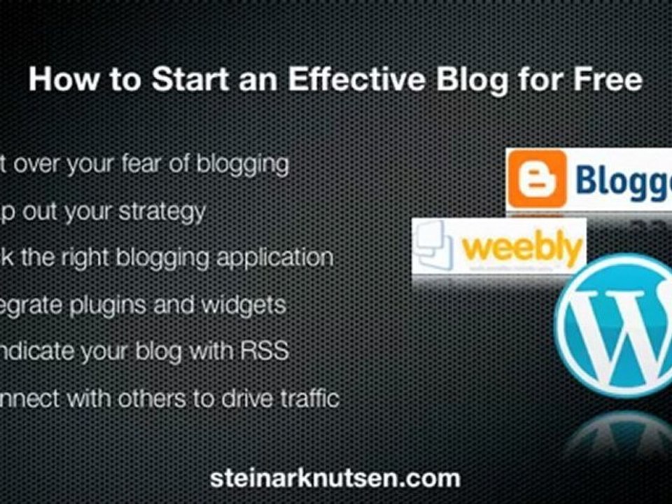 How to Start an Effective Blog for Free