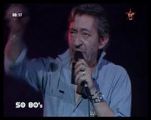 Serge Gainsbourg - Bonnie & Clyde Live [1986] bY ZapMan69