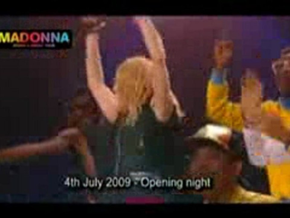 Madonna MICHAEL JACKSON Tribute ( London 2009) Concert