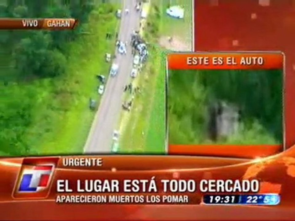 El auto de los Pomar