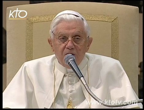 Le pape bénit KTO
