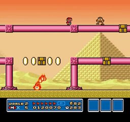 Super Mario Bros 3 - Monde 2 Niveau 1