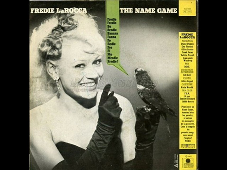 Fredie LaRocca - Le Jeu du Name Game