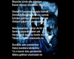 İdris ÇAĞLAR - Utanmadın Mıı işte şiir bu