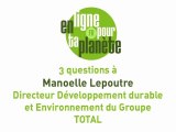 3 questions à Manoelle Lepoutre, Total